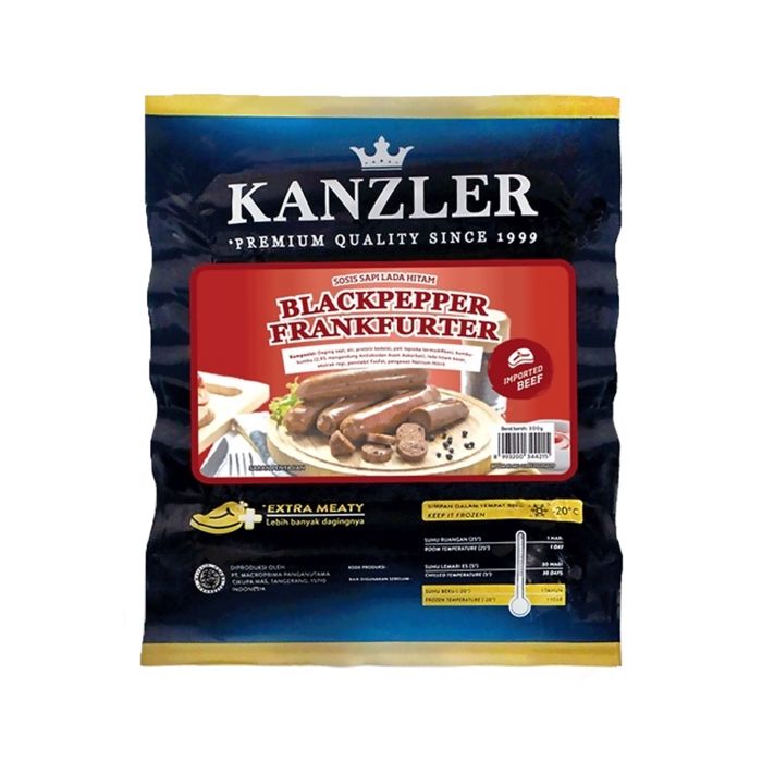 Kanzler Frankfurter Blackpepper Sausages