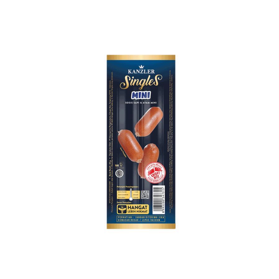 Kanzler Sosis Singles Mini/Sausages 60gram