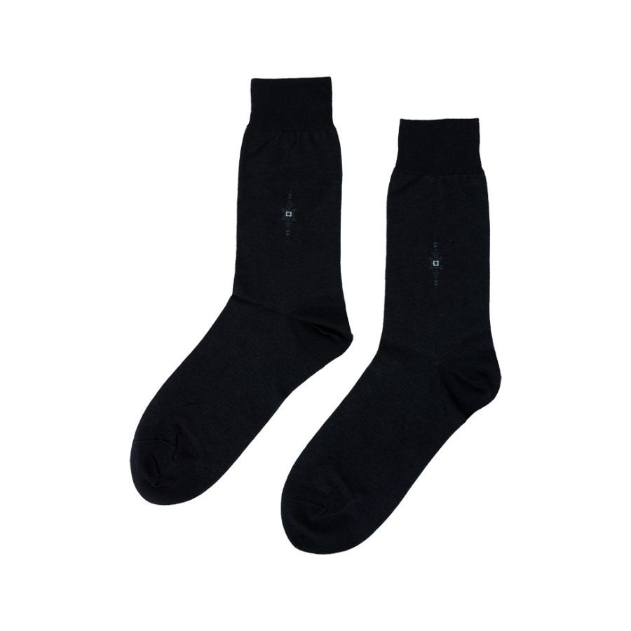 Kaos Kaki Eksekutif Pria Size 25 - 26cm Hitam A Basics 1pcs