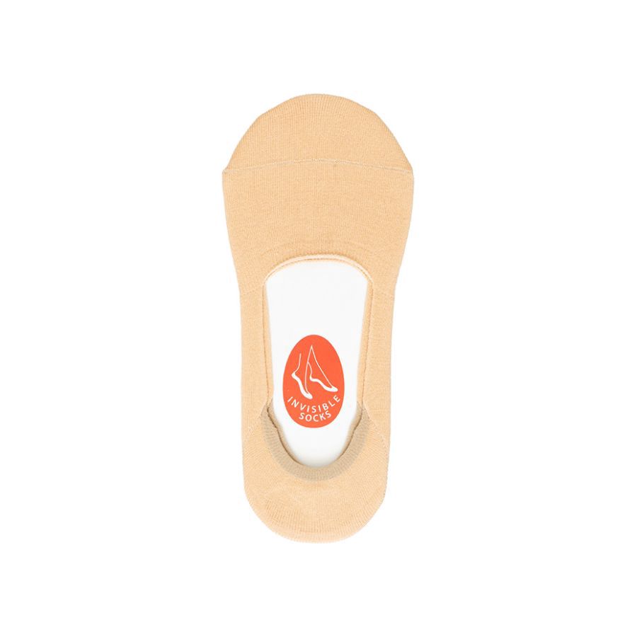 Kaos Kaki Wanita Invisible Coklat Muda A Basics 1pcs