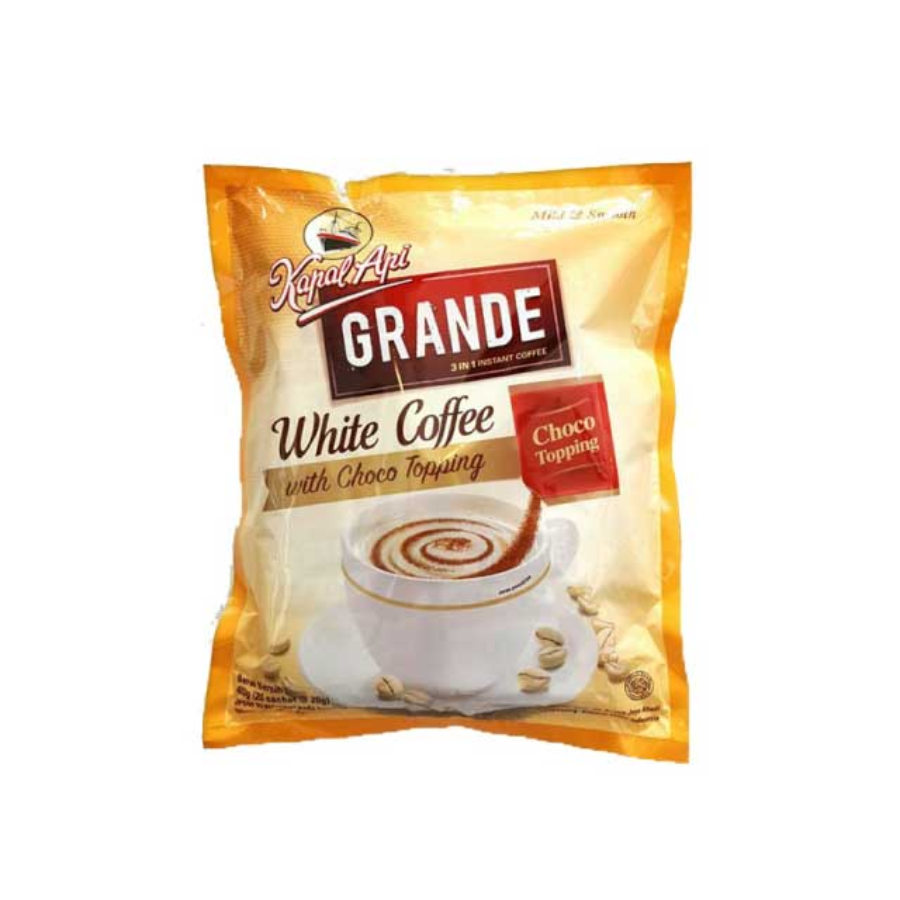 Kapal Api Grande White Coffee 3 In 1 400gram