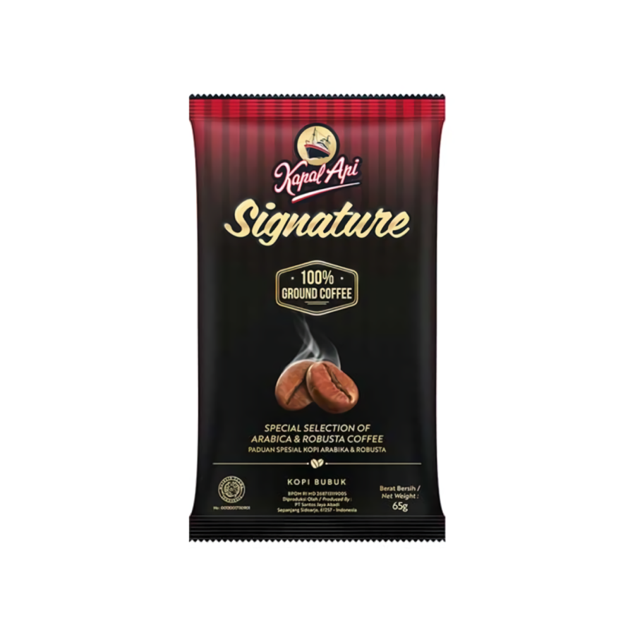 Kapal Api Kopi Bubuk Signature 65gram 65gram