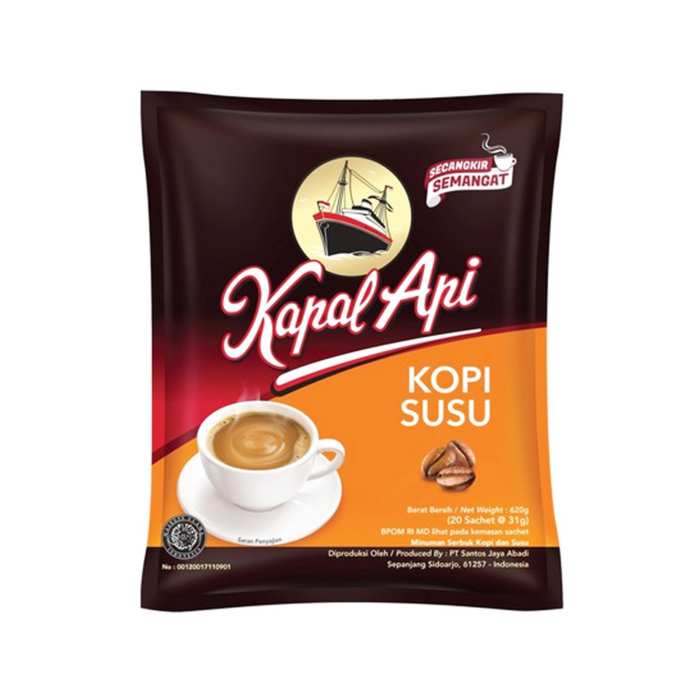 Kapal Api Kopi Susu Bag 620gram