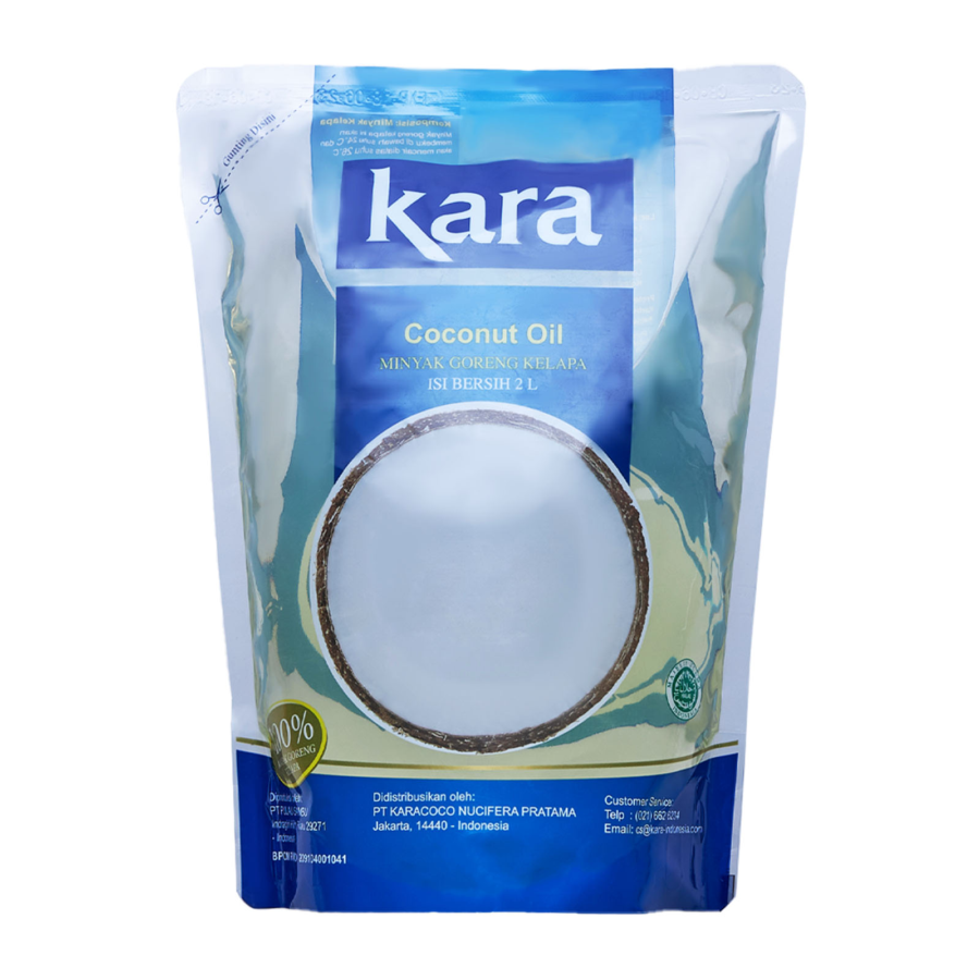 Kara Minyak Goreng Kelapa Pouch/Coconut Oil 2liter