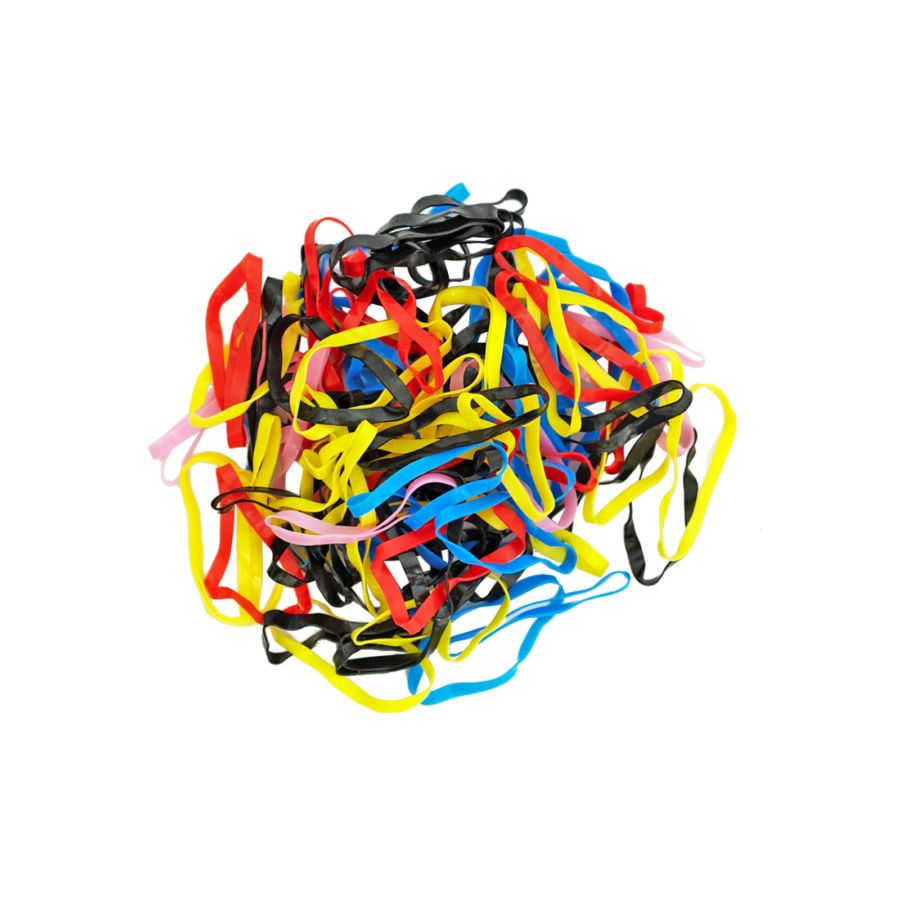 Karet Rambut Jepang Warna-Warni A Basics 1pack