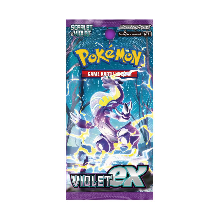 Kartu Pokemon Scarlet & Violet - Violet EX SV1V 1pack
