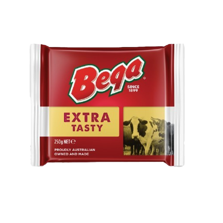 Keju Bega Cheese Cheddar Extra Tasty 250gram