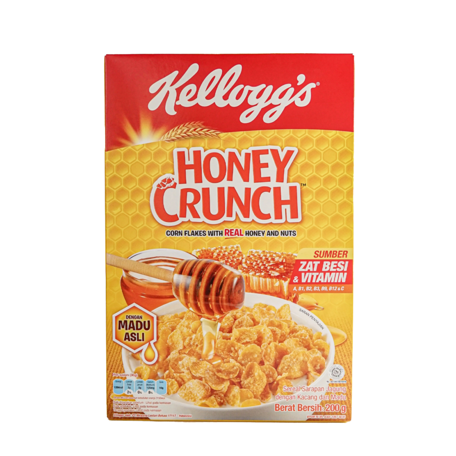 Kellogg's Honey Crunch Cornflakes Cereal 200gram