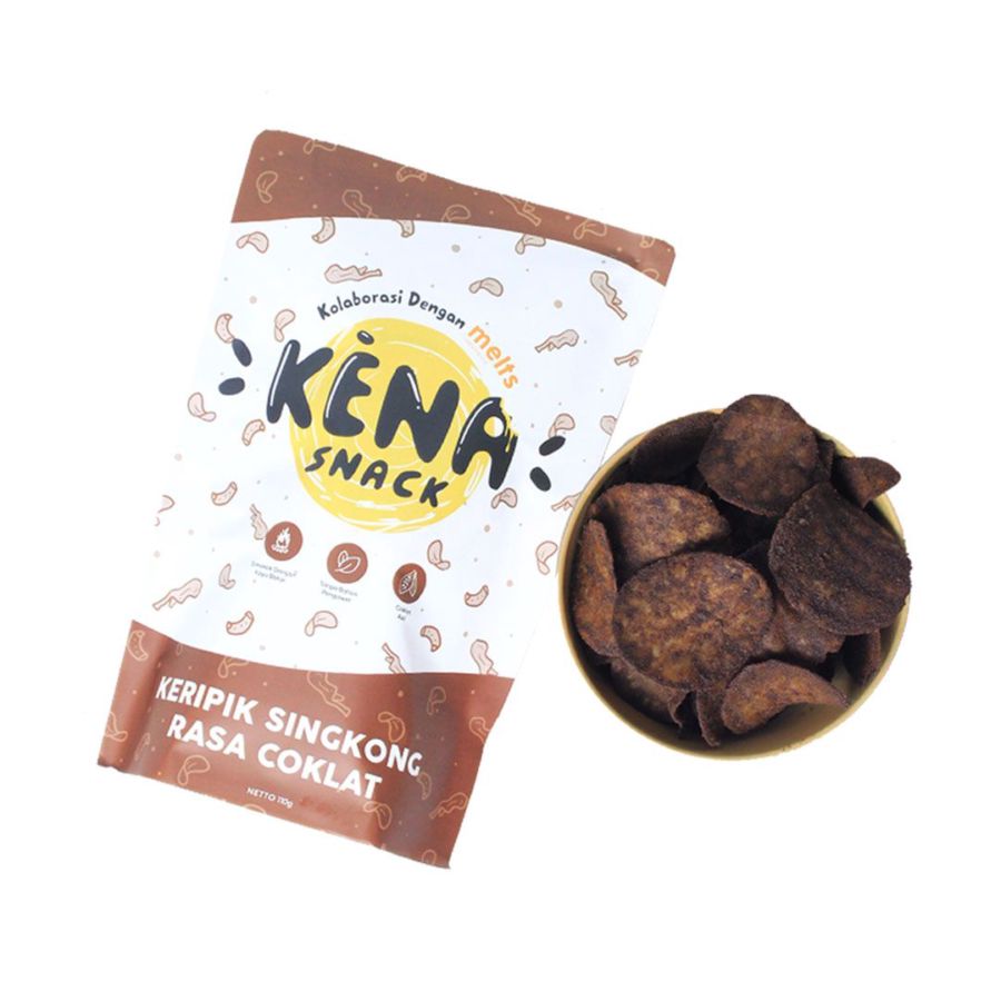 Kena Keripik Singkong Coklat 110gram
