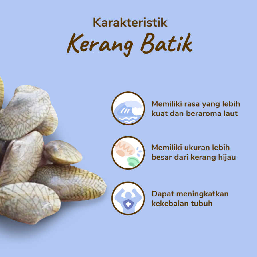 Kerang Batik Astro Farm 500gram