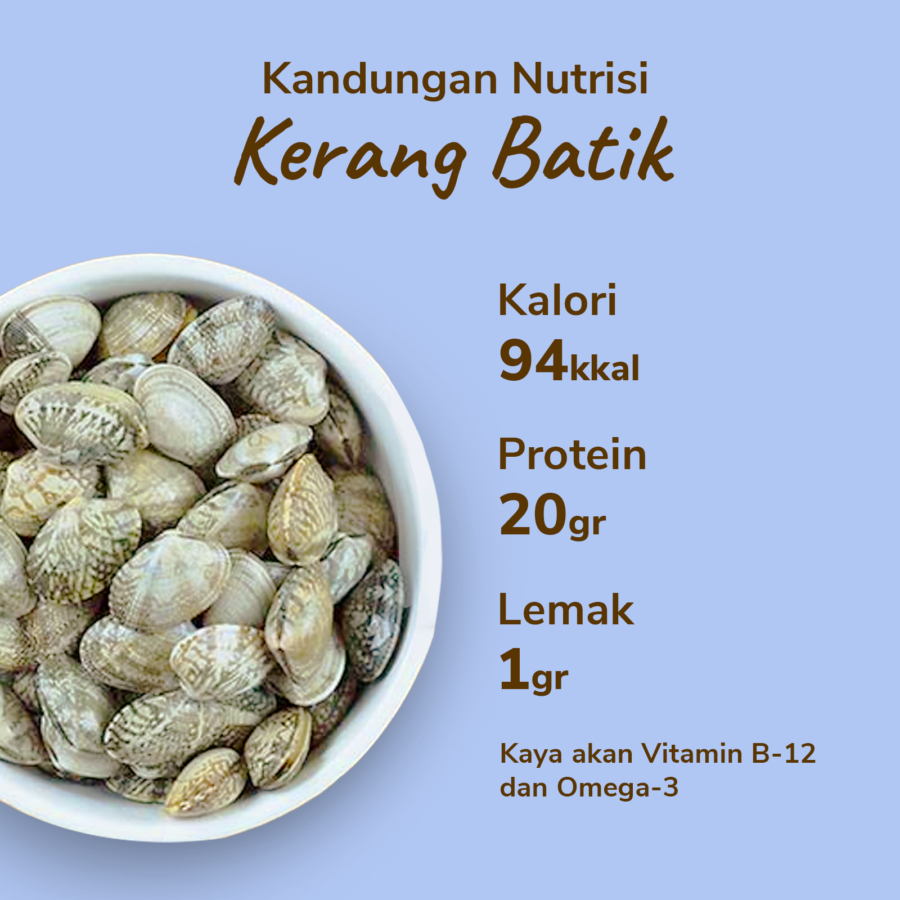 Kerang Batik Astro Farm 500gram