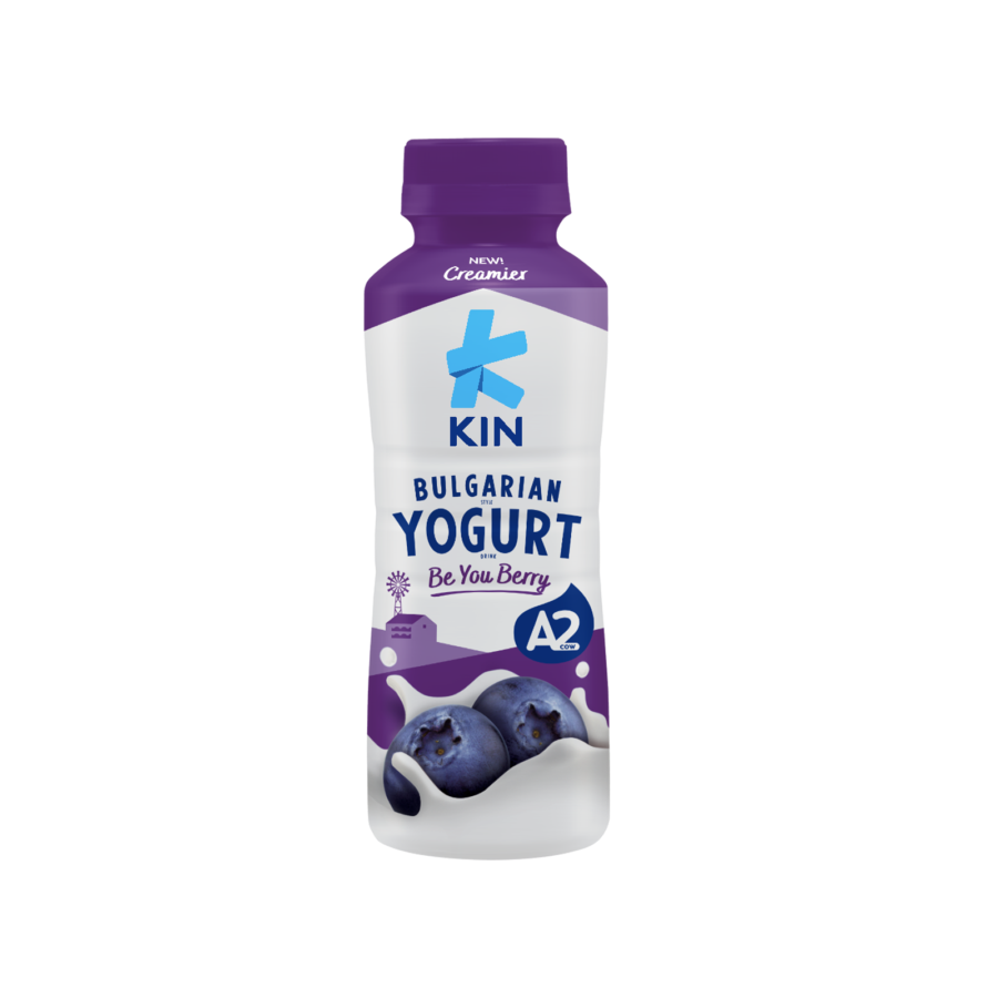 Kin Bulgarian Blueberry Yogurt Drink 200ml