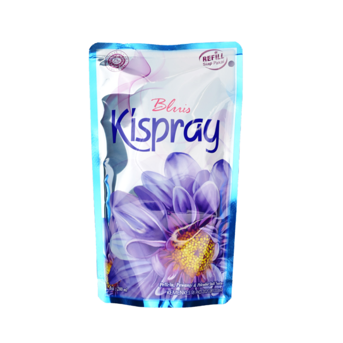 Kispray Bluis Refill 280ml/Pelicin Pewangi Pakaian