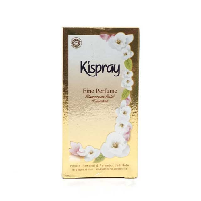 Kispray Gold Box 6pcs/Pelicin Pewangi Pakaian