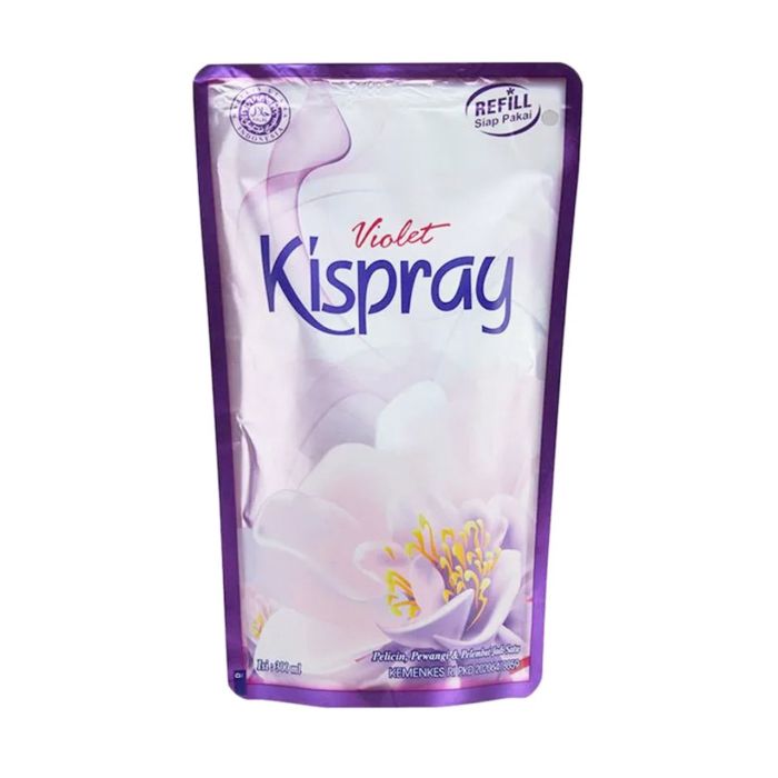 Kispray Pelicin Pewangi Pakaian Violet Refill