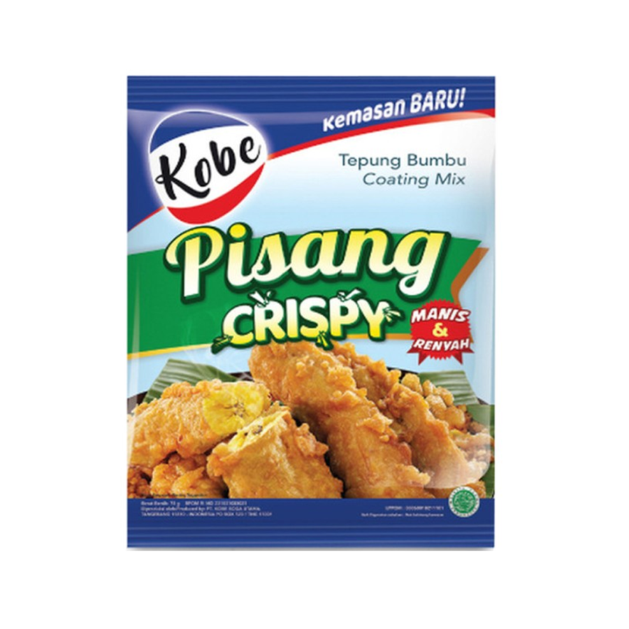 Kobe Tepung Pisang Goreng Crispy 70gram