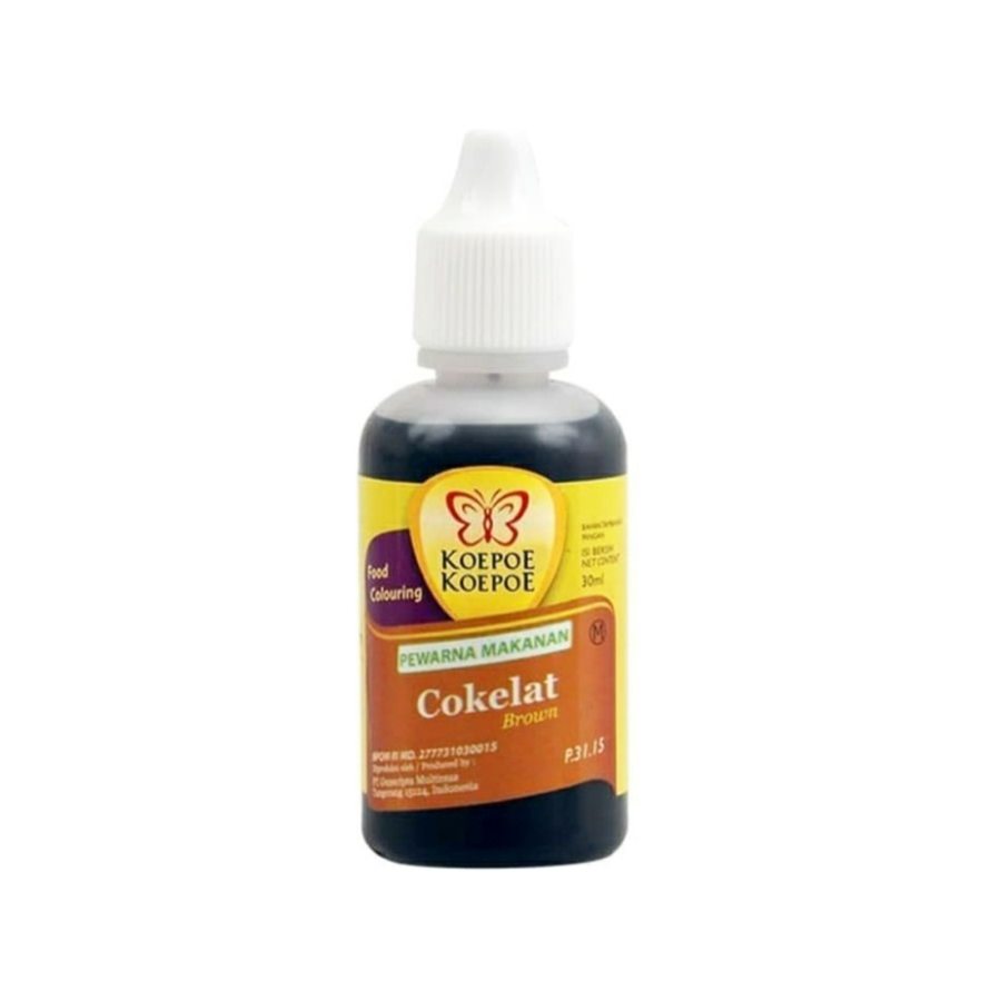 Koepoe Koepoe Coklat Pewarna Makanan 30ml