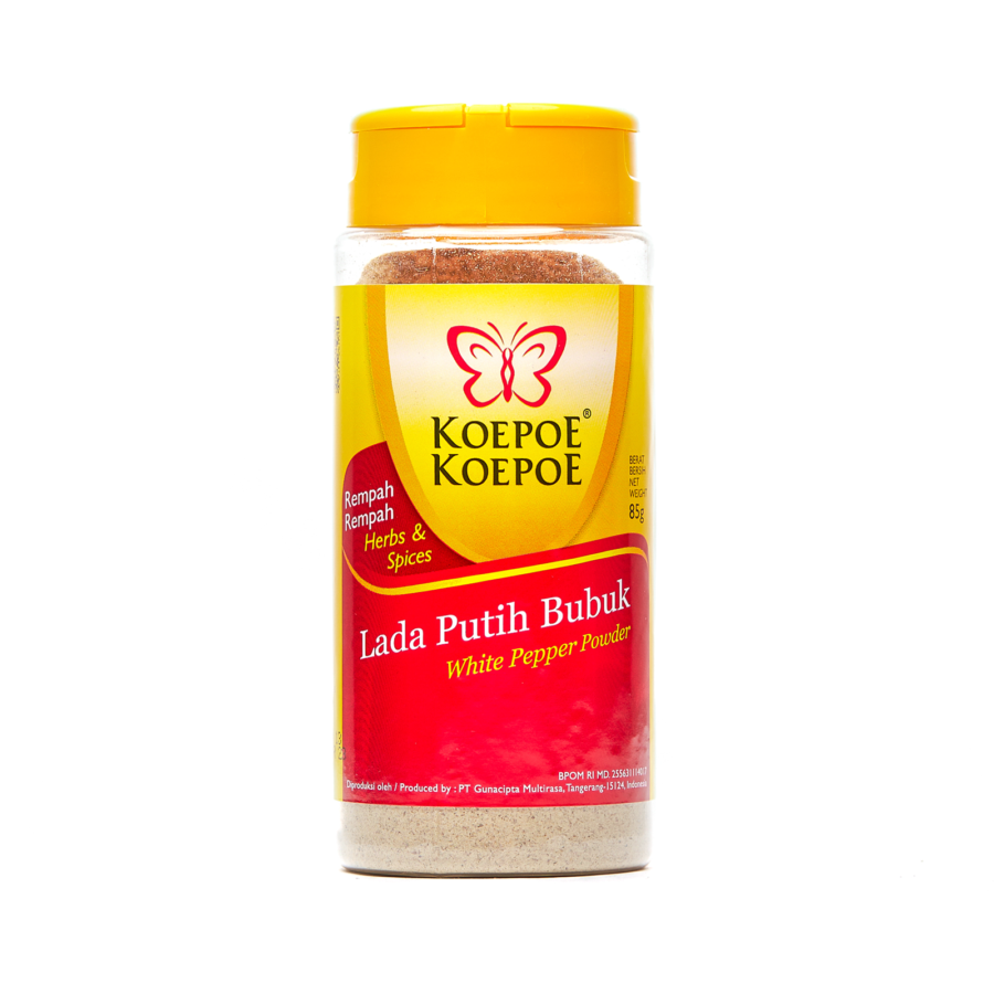 Koepoe Koepoe Lada Putih Bubuk 85gram