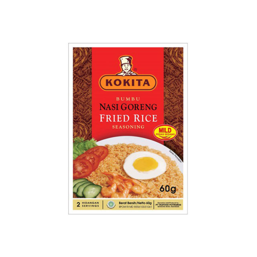 [INVALID] Kokita Bumbu Nasi Goreng Hot 60 gram 60gram
