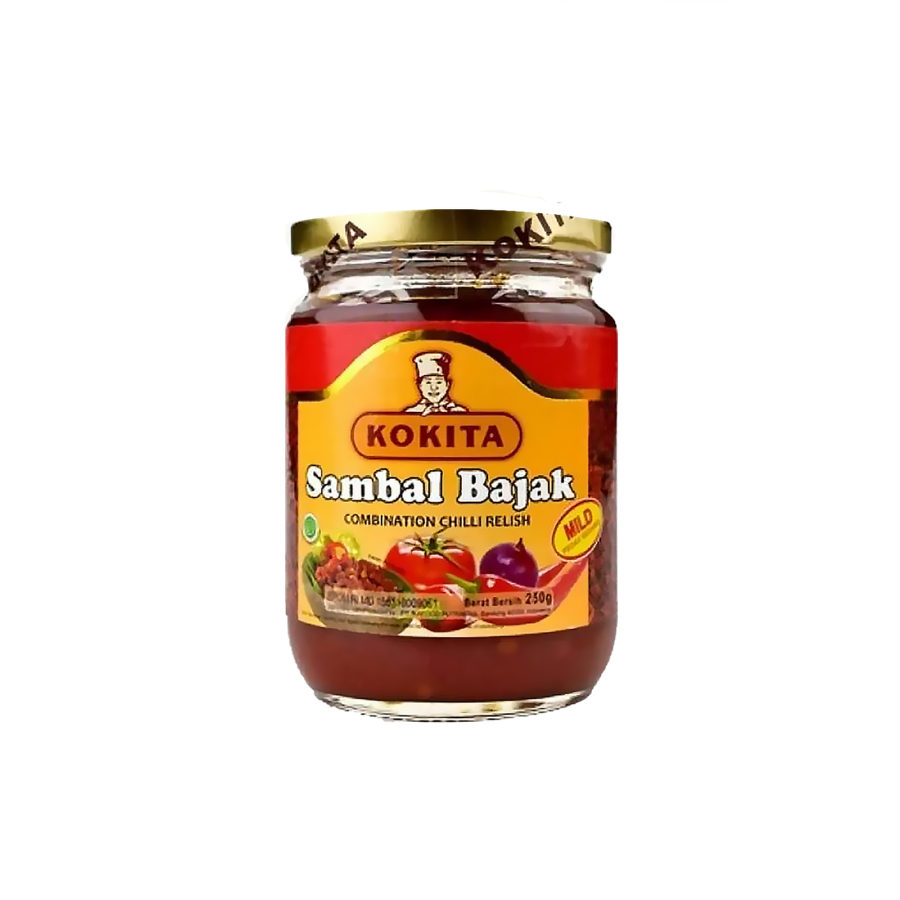 [INVALID] Kokita Sambal Bajak Mil 250 gram 250gram