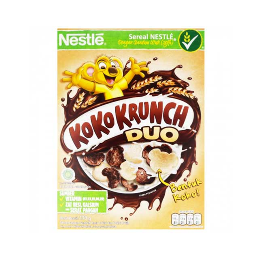 Nestle Koko Krunch Duo Cokelat Cereal 150gram