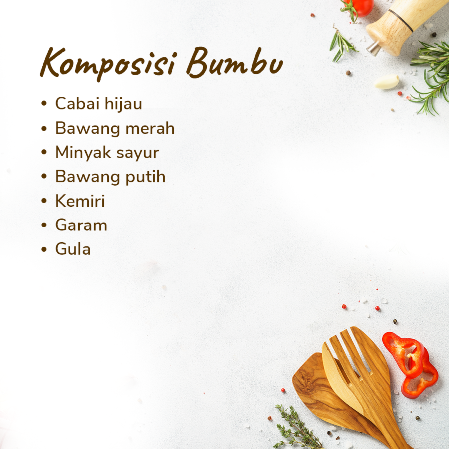 Bumbu Sendok Hijau Bumbu Dasar 100gram