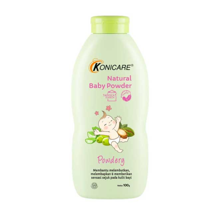 [INVALID] Konicare Natural Baby Powder Powdery 100 ml 100ml