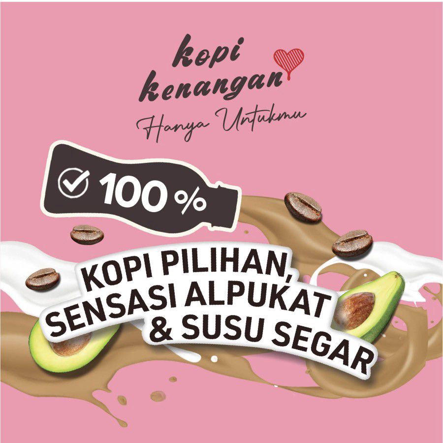 Kopi Kenangan Avocuddle Hanya Untukmu 220ml
