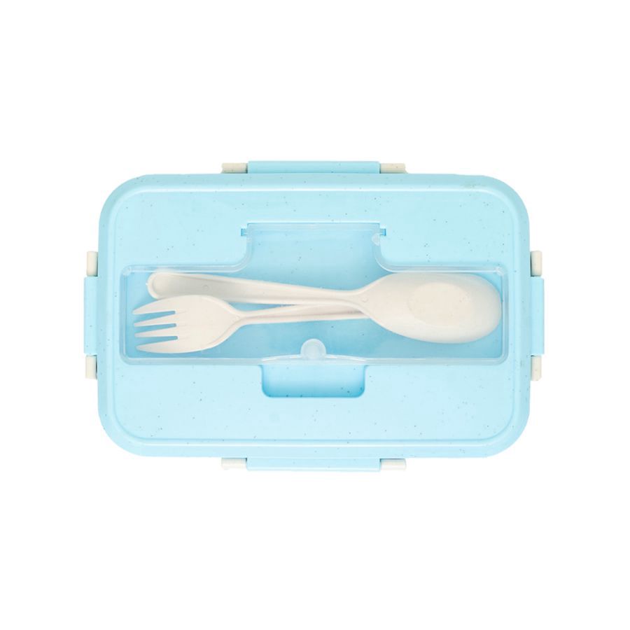 Kotak Bekal Makan Biru - Astro Basics 1pcs