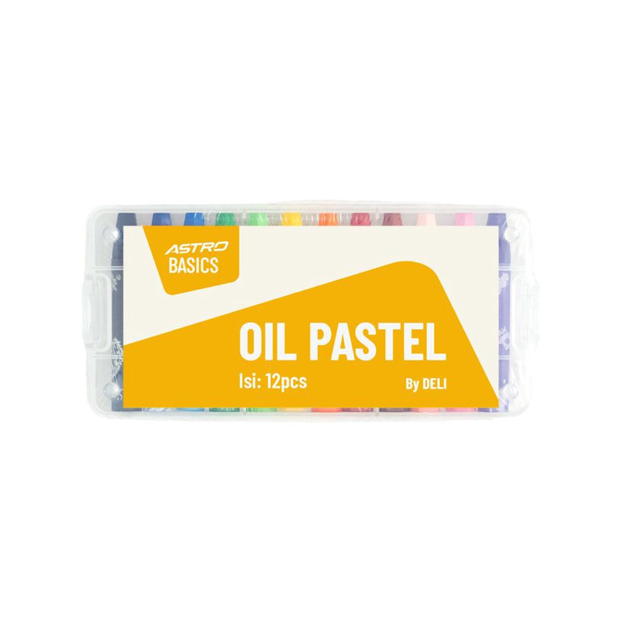 Krayon / Oil Pastel 12 pcs - Astro Basics 1packs