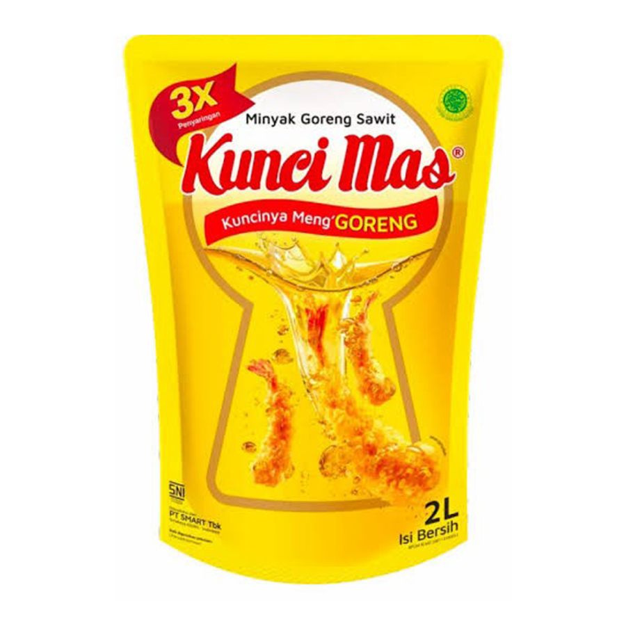 Kunci Mas Minyak Goreng Pouch/Cooking Oil 2liter