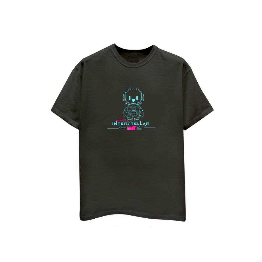 [L] Black T-Shirt Rawtype Riot 1pcs