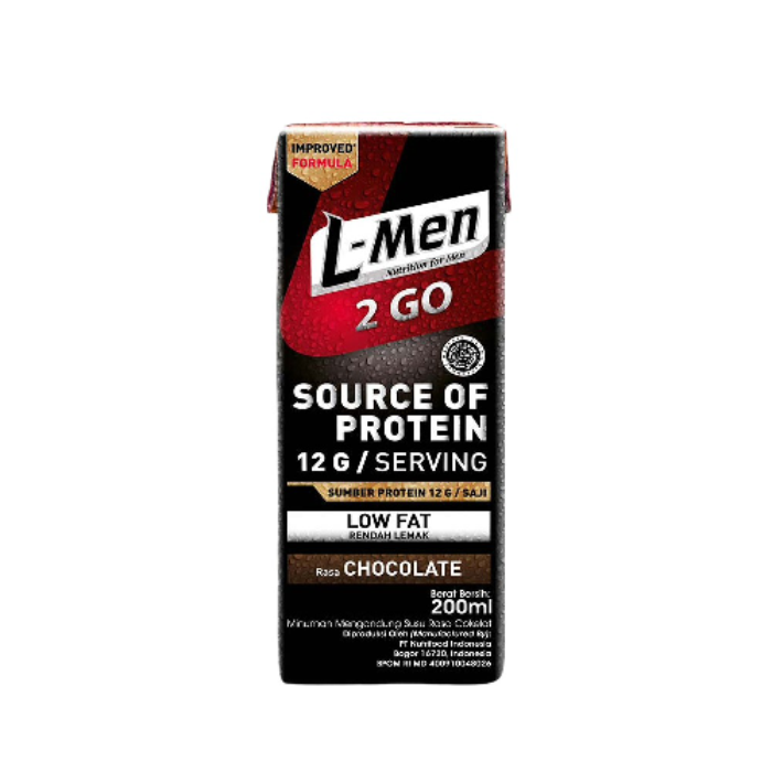 L-Men Hi Protein 2 Go Chocolate