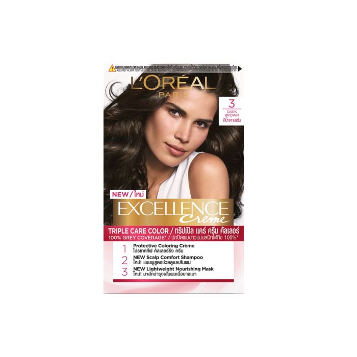 L'Oreal Paris Natural Dark Brown Excellence Creme