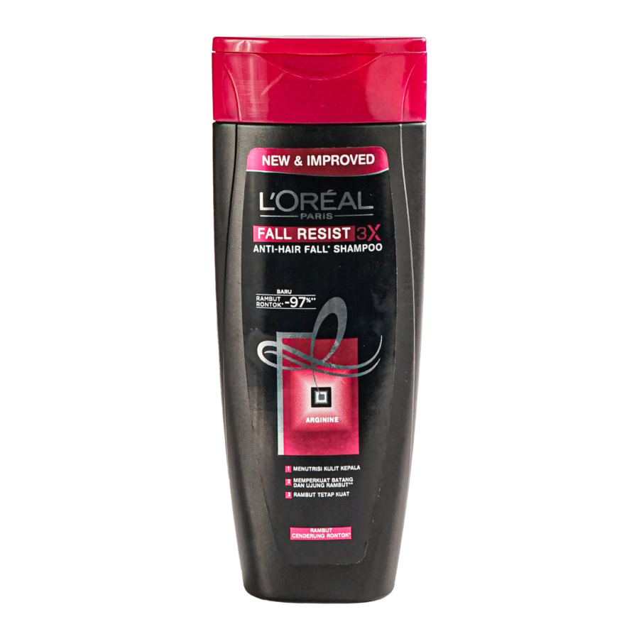 L'Oreal Paris Shampoo Fall Resist 3X Anti Hair-Fall/Rambut Rontok 155ml