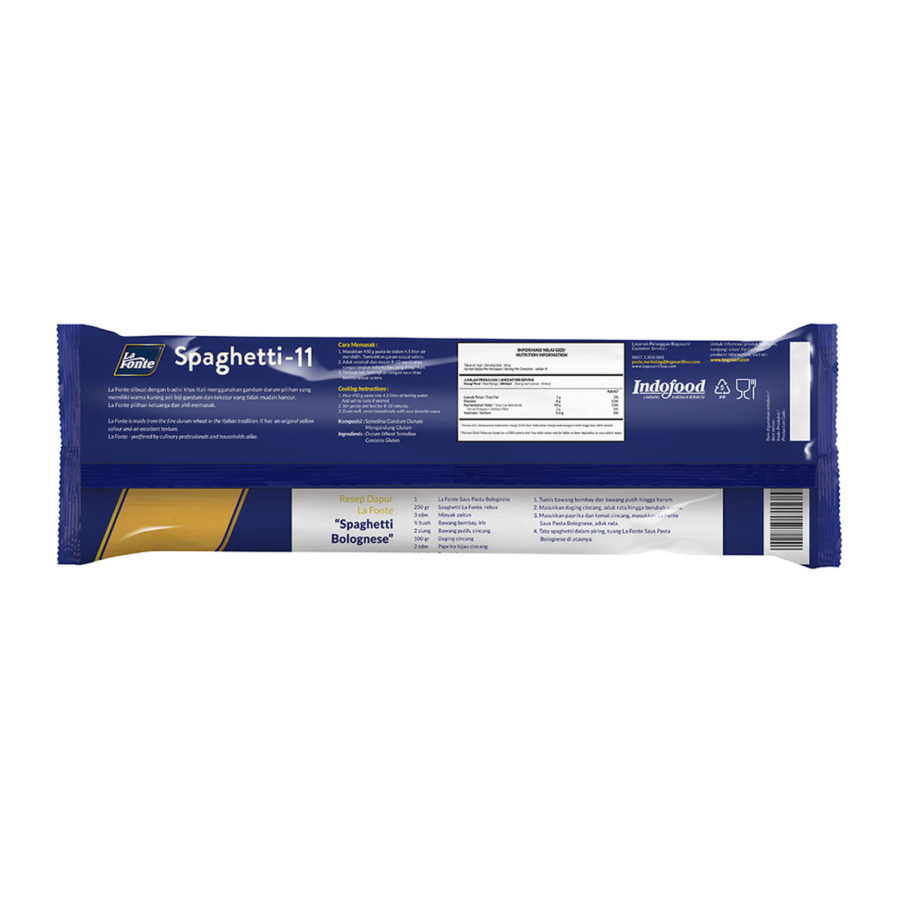 La Fonte Spaghetti Pasta 450gram