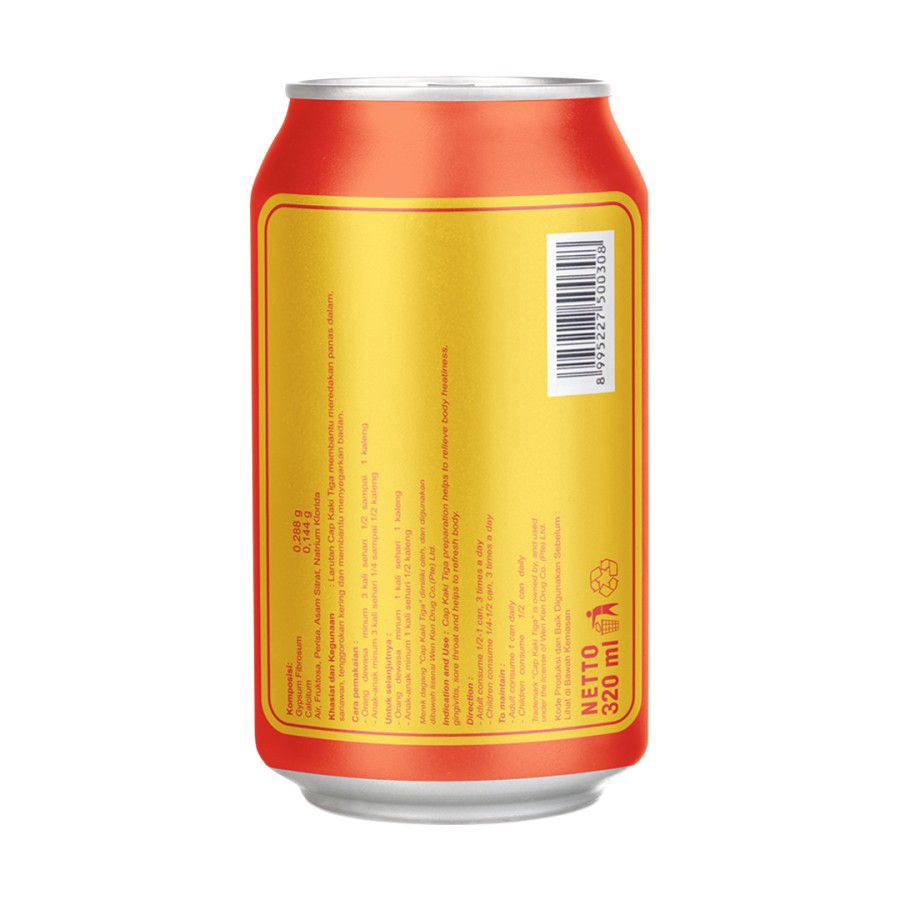 Larutan Cap Kaki Tiga Orange 320ml
