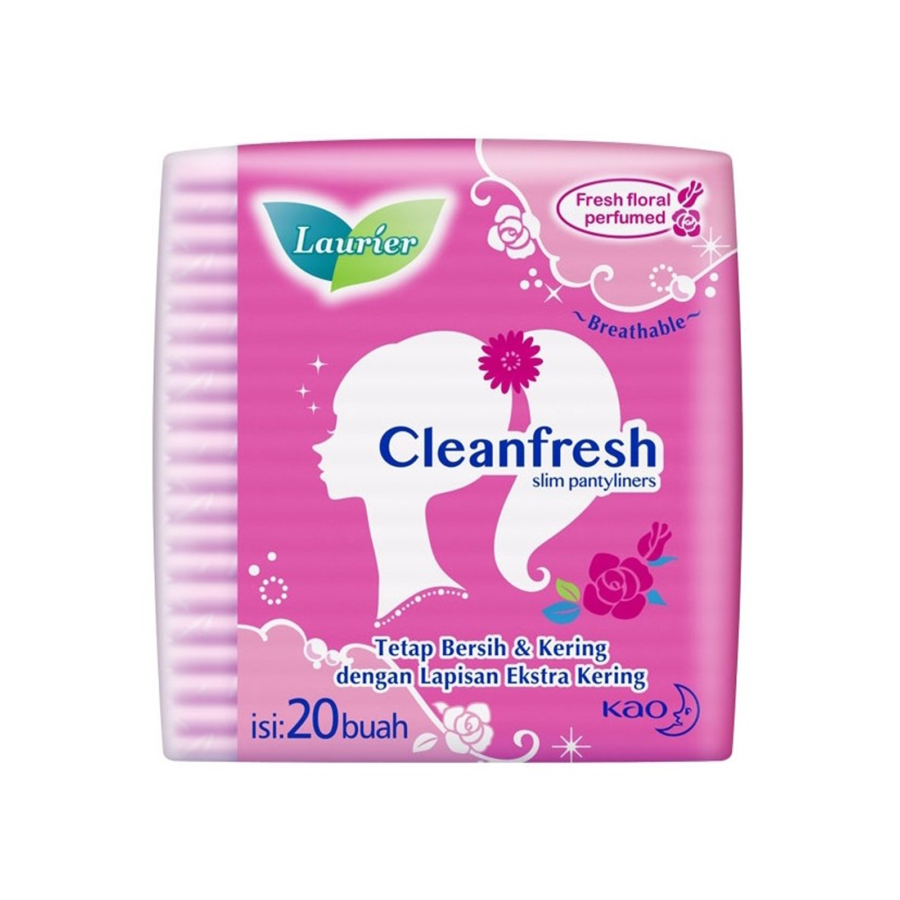 [INVALID] Laurier Pantyliner Active Fit Parfum 20pcs 1 Pack 1pack