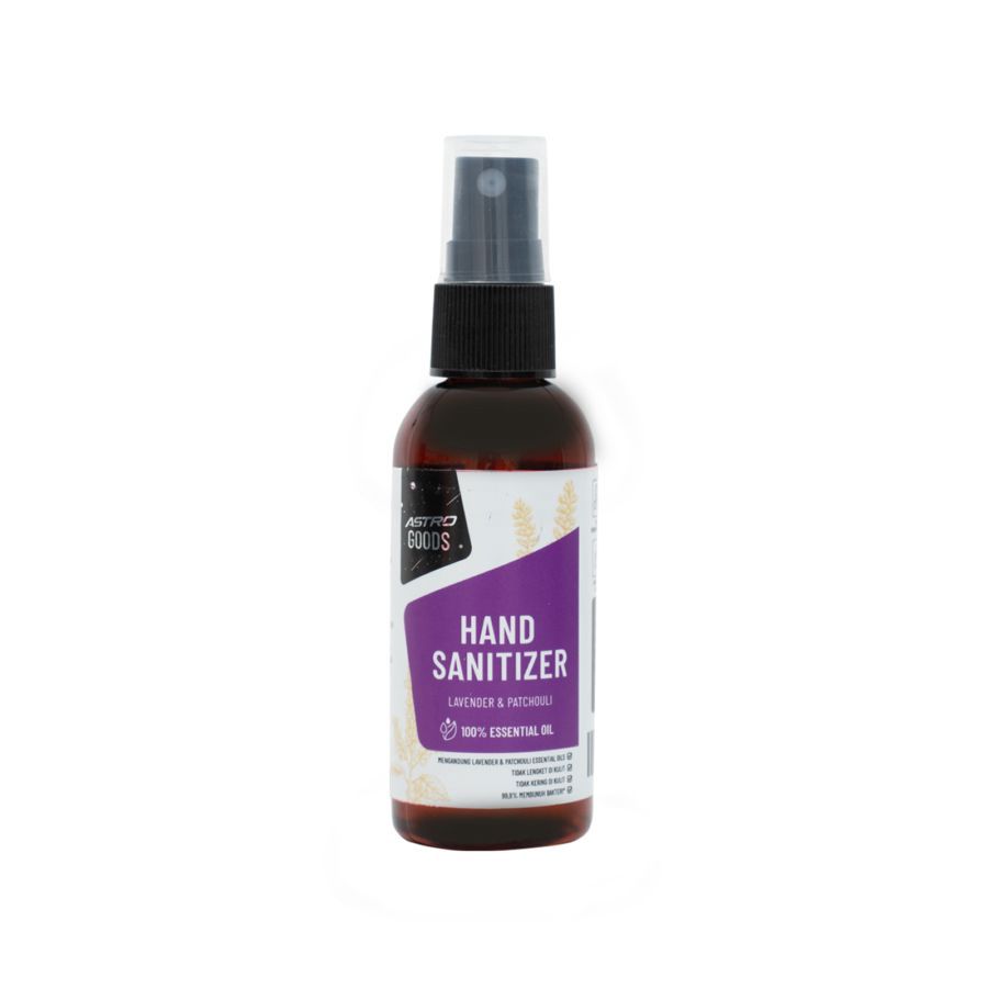 Lavender & Patchouli Hand Sanitizer - Astro Goods 60ml