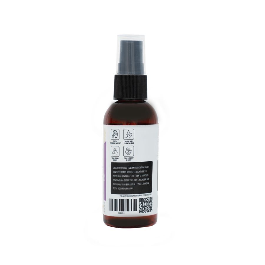 Lavender & Patchouli Hand Sanitizer - Astro Goods 60ml