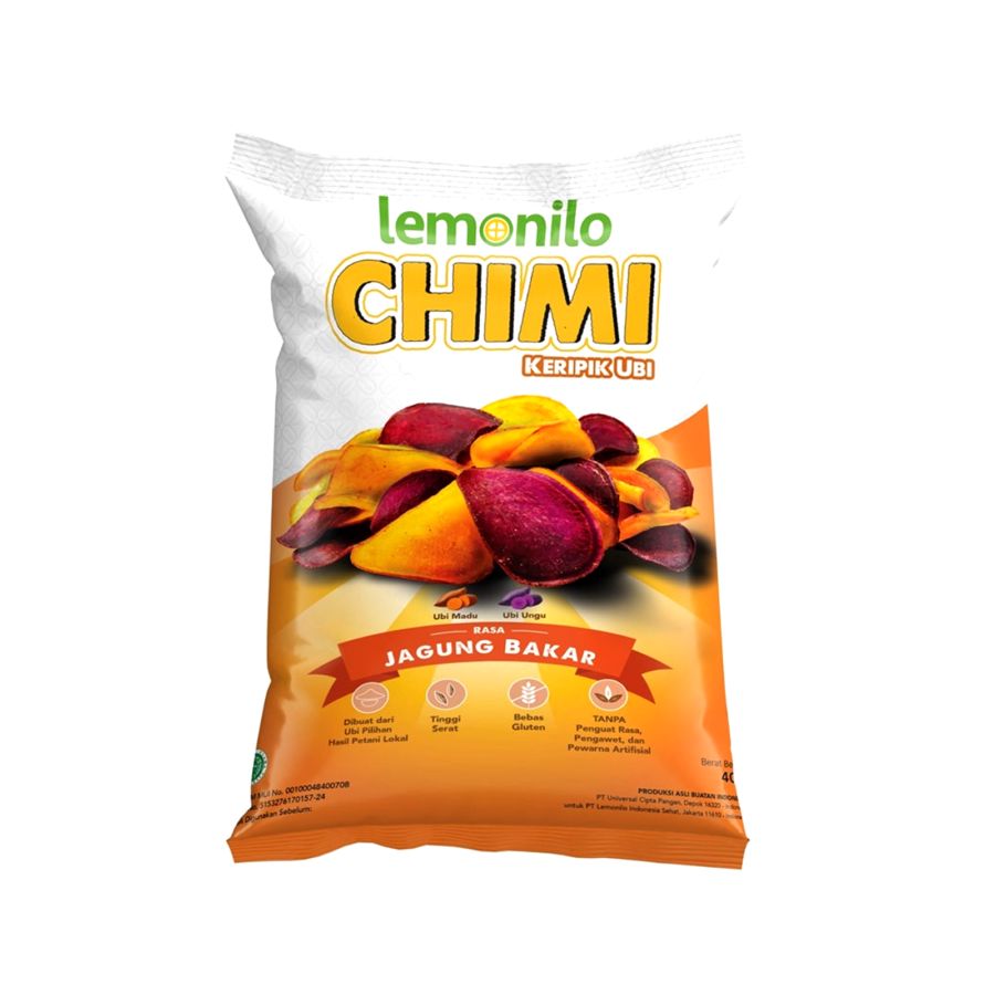 Lemonilo Chimi Jagung Bakar Keripik Ubi 40gram