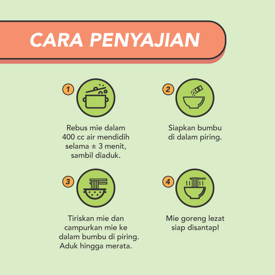 Lemonilo Goreng Pedas Korea Mie Instan 68gram