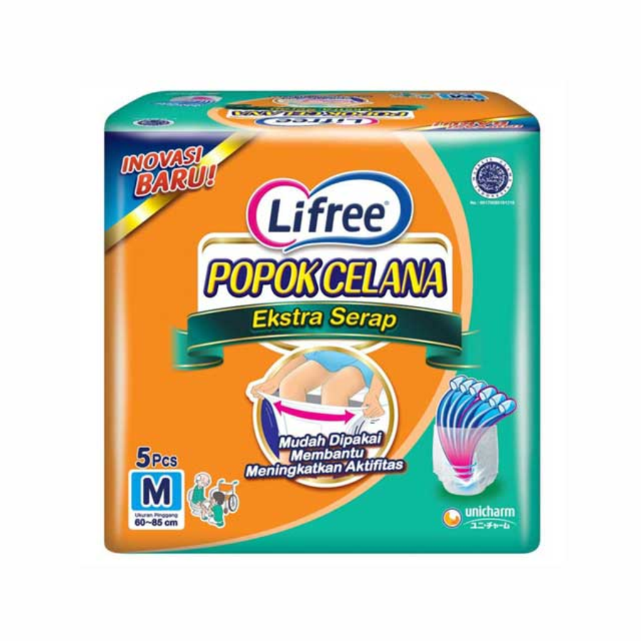 Lifree Popok Celana M 5pcs 1packs