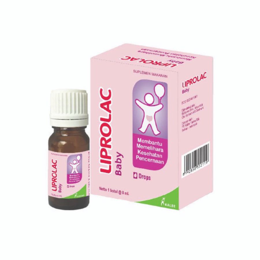 Liprolac Baby - Suplemen Probiotik Tetes untuk Anak 8ml