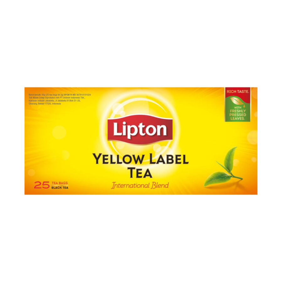 Lipton Yellow Label Teh Celup 25s 1pack