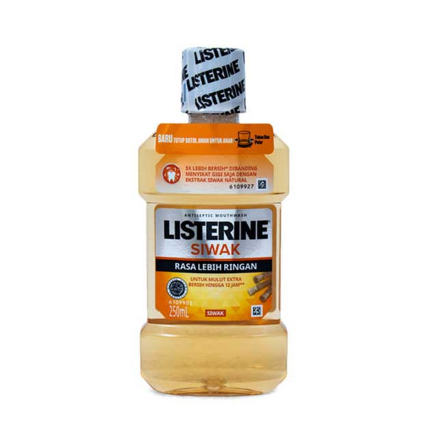 Listerin Siwak Mouthwash 250ml 250ml