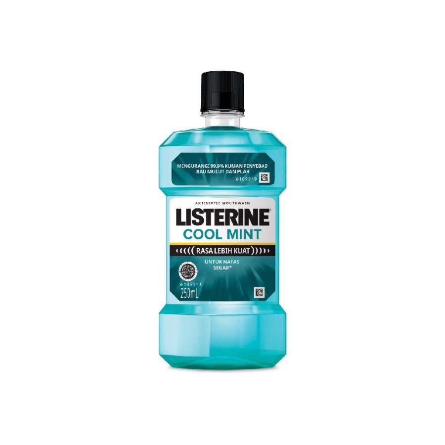 Listerine Mouthwash Cool Mint/Obat Kumur 250ml