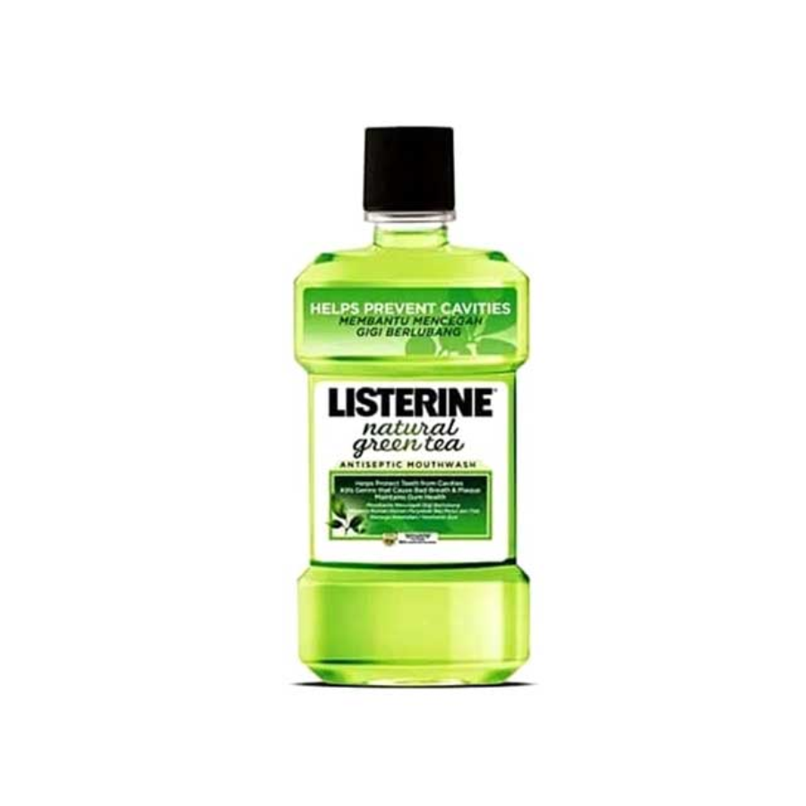 Listerine Mouthwash Green Tea Twin Pack/Obat Kumur 500ml