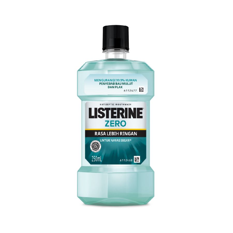 Listerine Mouthwash Zero/Obat Kumur 250ml