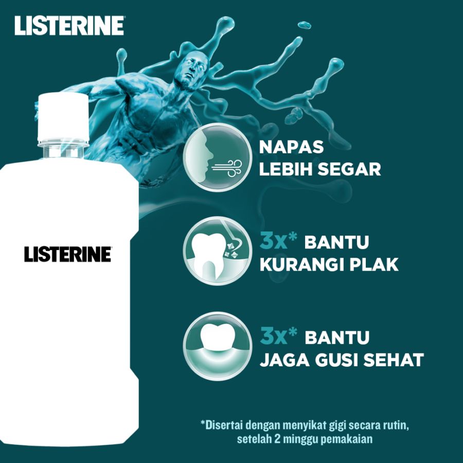 Listerine Zero Antiseptic Mouthwash 250ml
